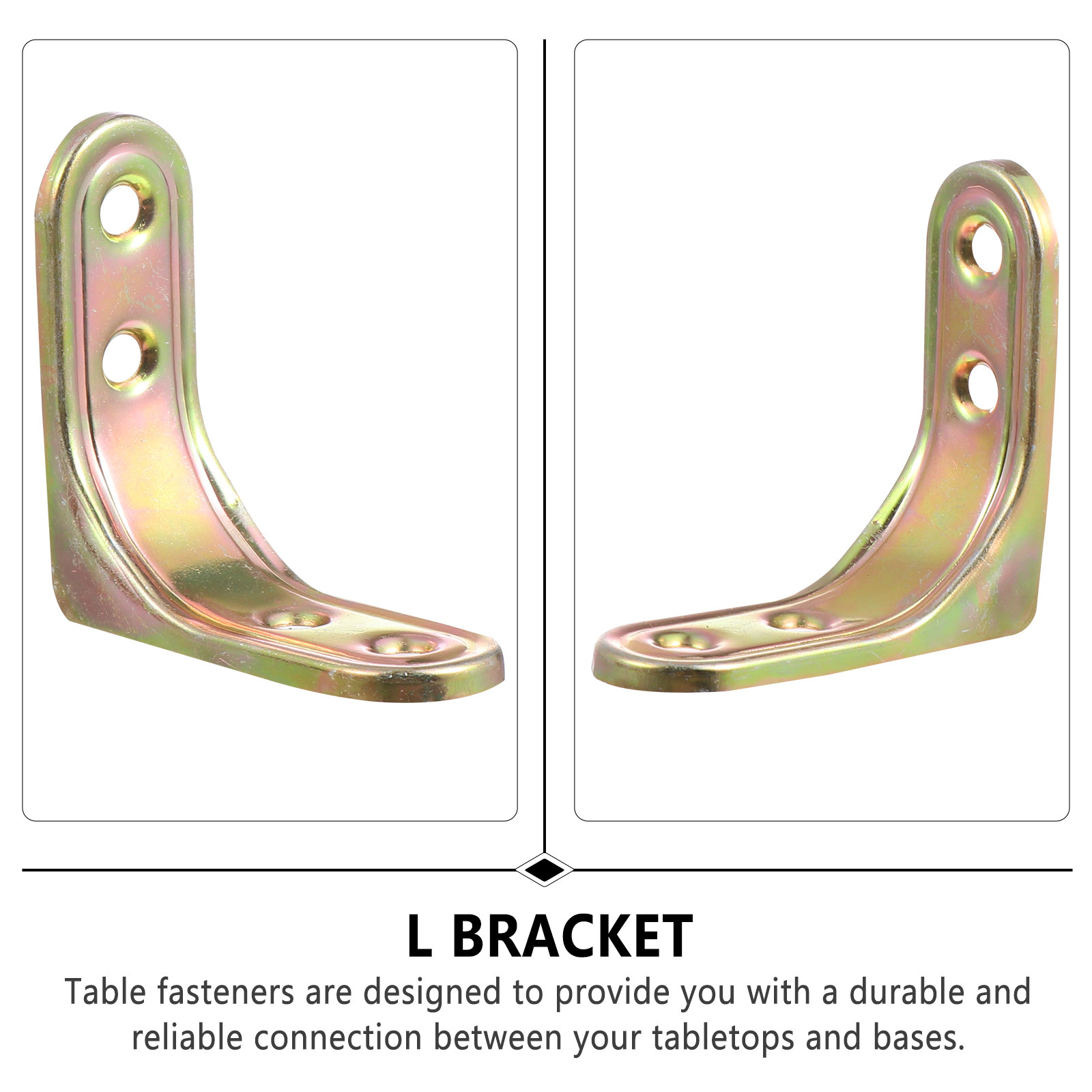 Furniture Grade Hardware - 20個入り工業用グレードコーナーブレースL字ブラケット直角ジョイントファスナー家具用金具防錆鉄製ブラケット