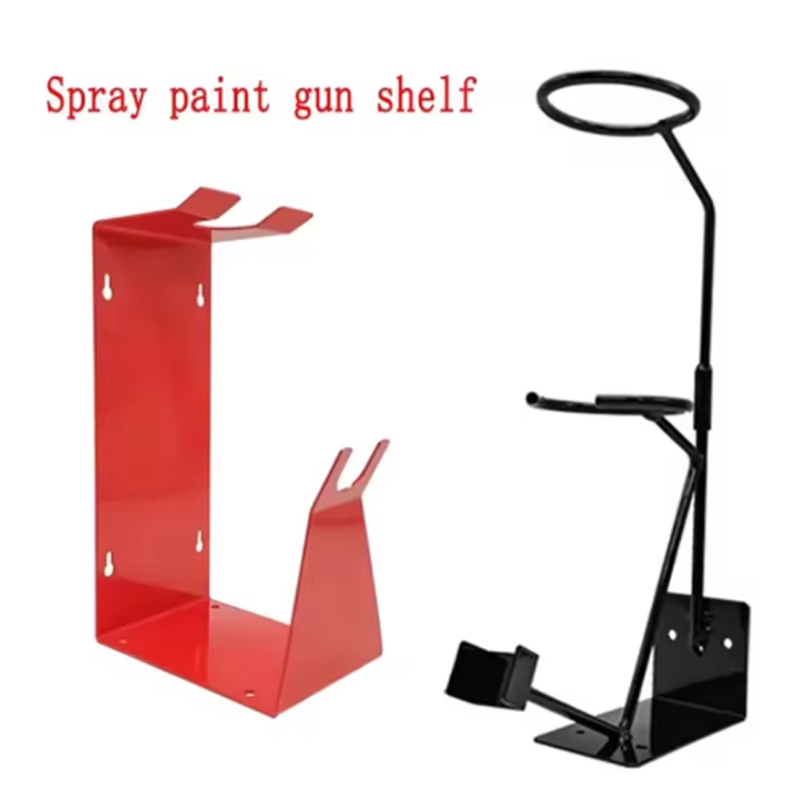 Furniture Hardware Paint - 車の塗装スプレーガンスタンド、マグネット付き漏斗ツール、壁掛けブラケット、整理用金物家具