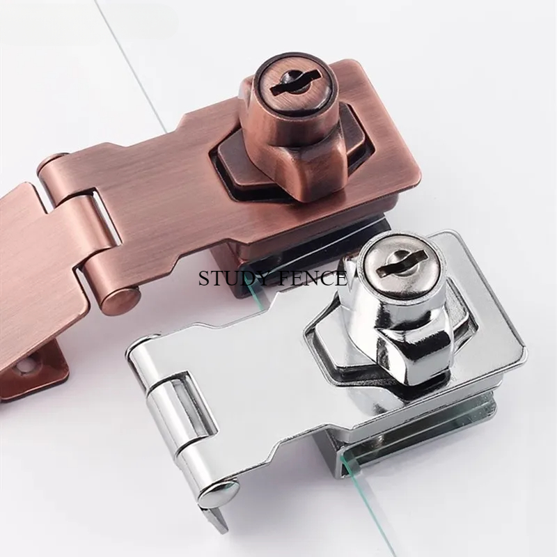 非パンチガラスドアロックストアキャビネットロック家庭用亜鉛合 - Furniture Hardware Store のレビューと価格