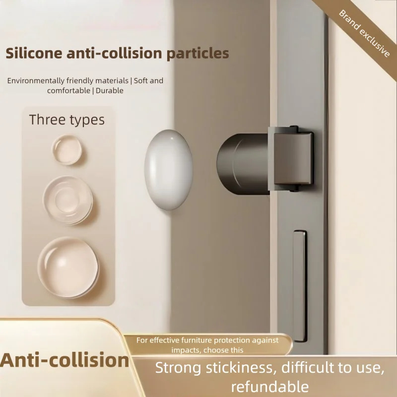 シリコーンキャビネットバンパーゴムダンパーバッファ耐衝撃家具 - Furniture Hardware Brackets のレビューと価格