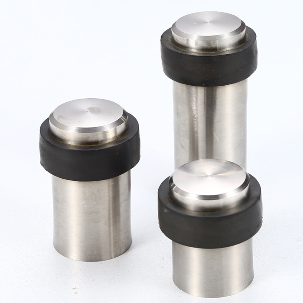 ステンレス鋼ゴム円筒ドアストッパー家庭用/ホテル/寮/オフィ - Furniture Hardware Store のレビューと価格