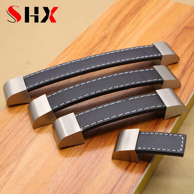 現代の高級革製ハンドルノブプル家具キャビネットチェスト引き出 - Furniture Grade Hardware のレビューと価格