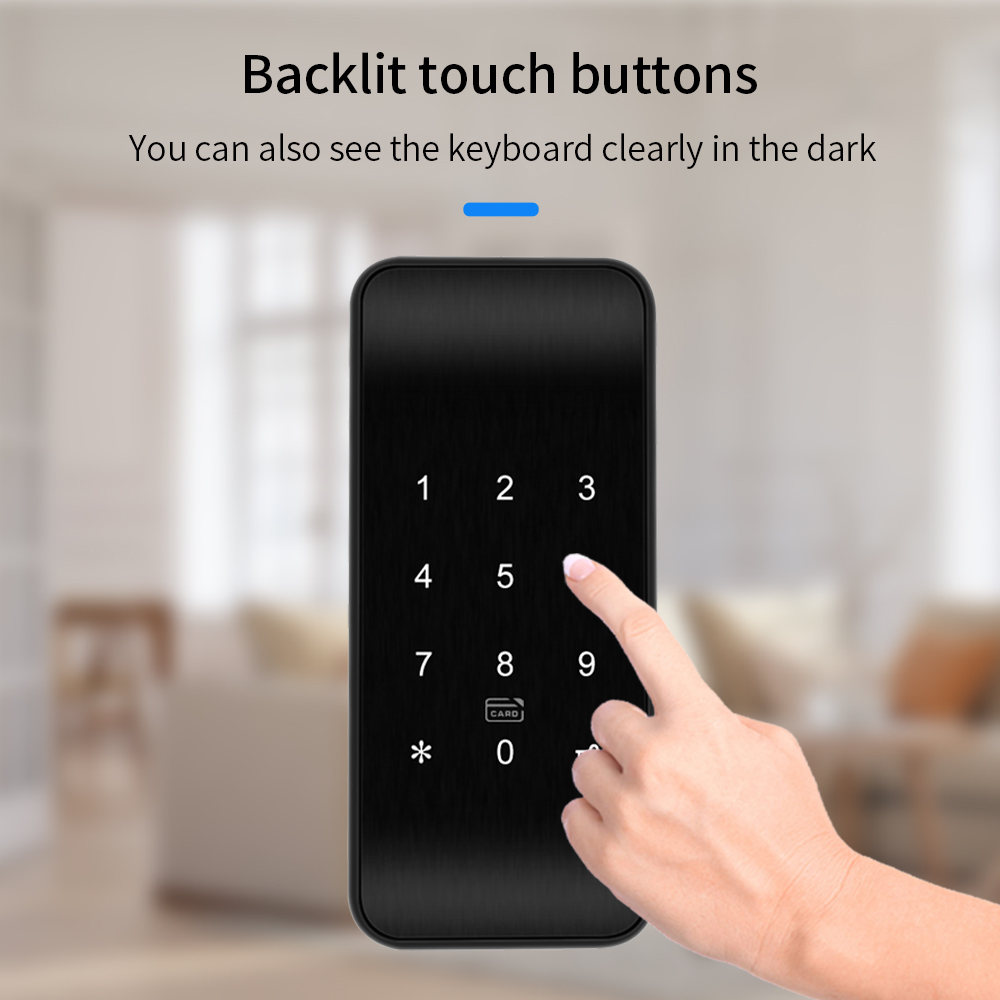 指紋付き引き出しロック,rfid家具ロック,bleキャビネッ - Furniture Hardware Brackets のレビューと価格