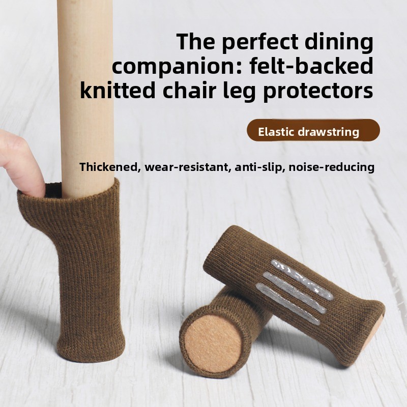16個の厚手のフェルト製椅子脚キャップ、耐摩耗性テーブル＆椅 - Furniture Hardware Brackets のレビューと価格