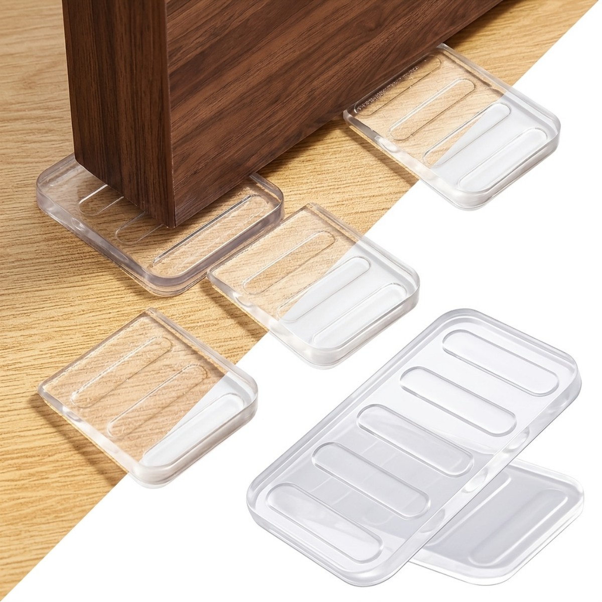 8個入り調整可能なテーブル脚用バランスパッド、凹凸のある床に - Furniture Hardware Brackets のレビューと価格