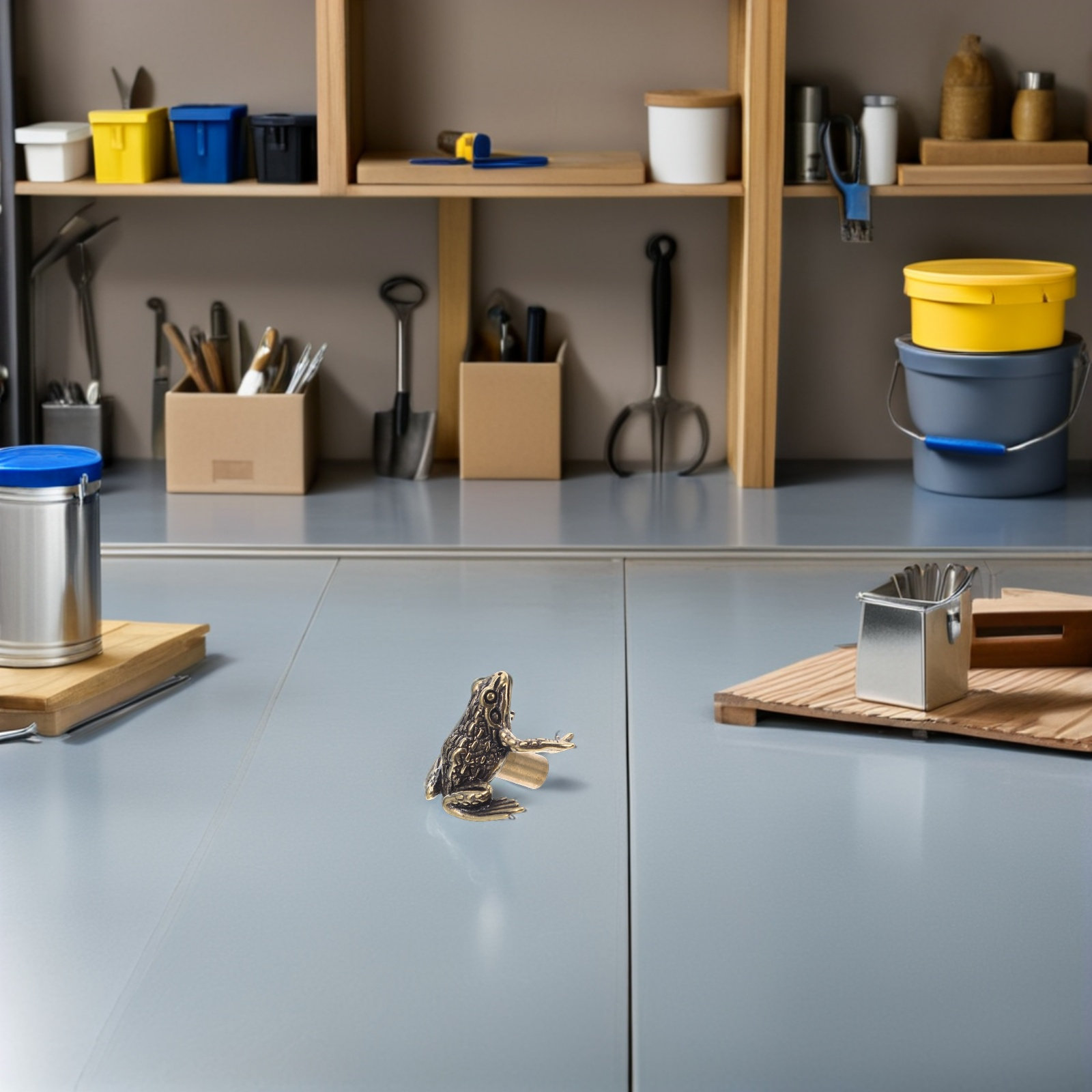 真鍮製のカエル型ドアハンドル2個セット、ヴィンテージ風アニマ - Unique Furniture Hardware Pulls のレビューと価格